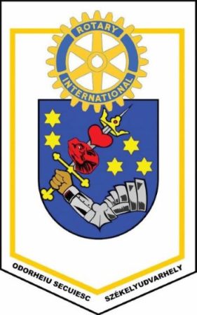 Rotary Club Székelyudvarhely zászló